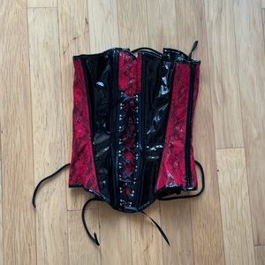 Leather and Lace Corset